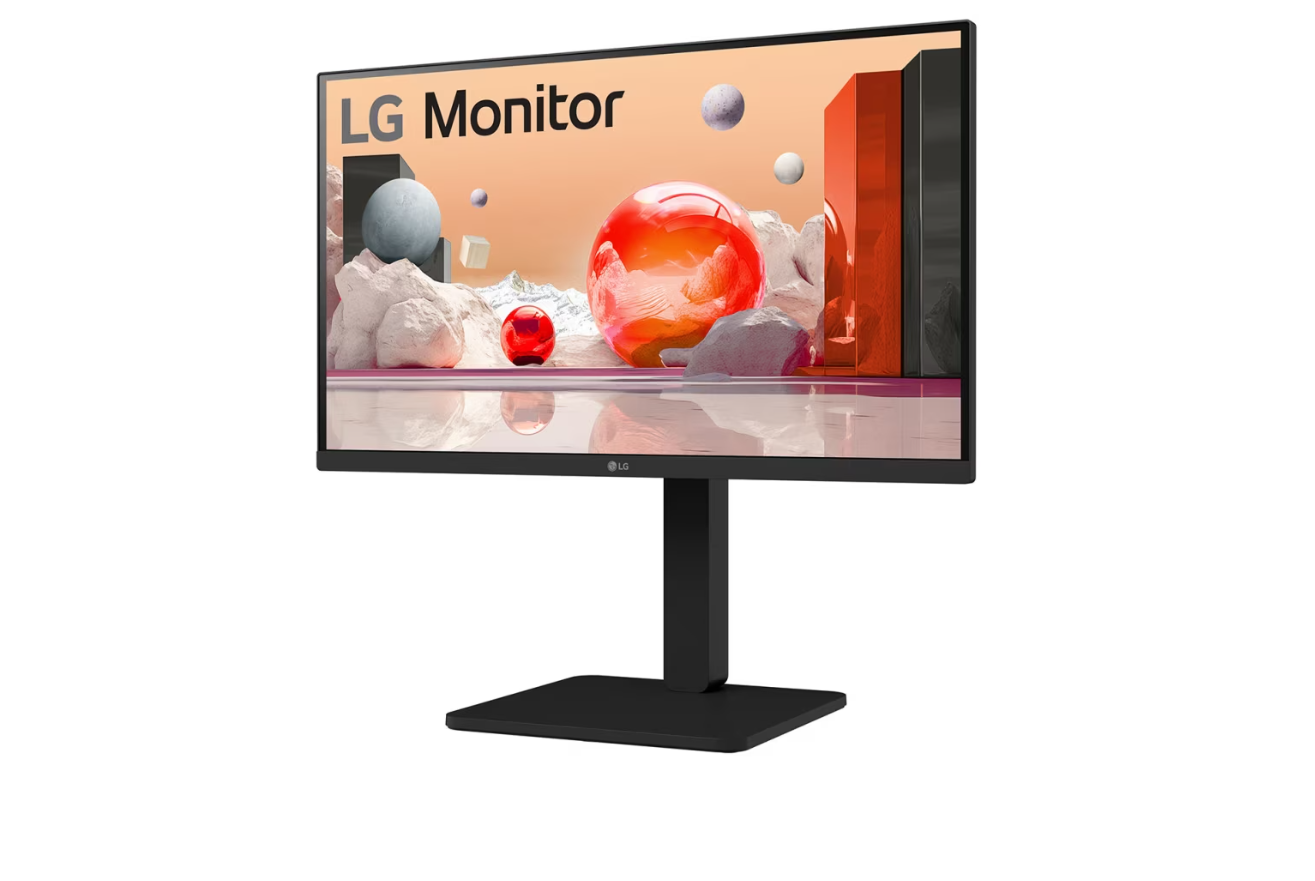 LG DESKTOP MONITOR 24BA450, 24", FHD, IPS, SPEAKER, HAS