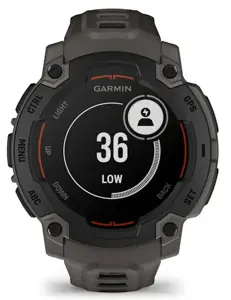 SMARTWATCH INSTINCT E/BLK/CHARC 010-02933-00 GARMIN