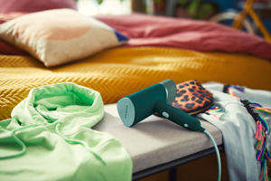 Philips 3000 series STH3020/70 Handheld Steamer, Portable steam cleaner, 0.12 L, Green, Buttons, 2 m, 0.12 L