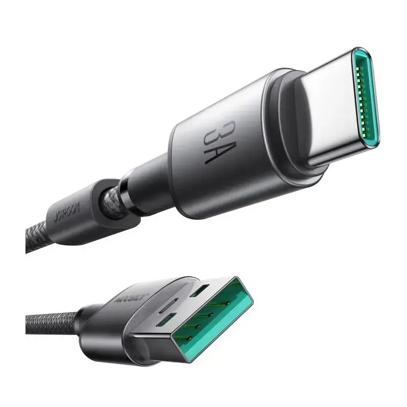 Kabel USB - USB-C Joyroom S-A50 Unlimited 3A 1.2m szary