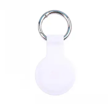 CELLY AIRCASETAG - AIRTAG SILIKONINIS DĖKLAS - BALTAS