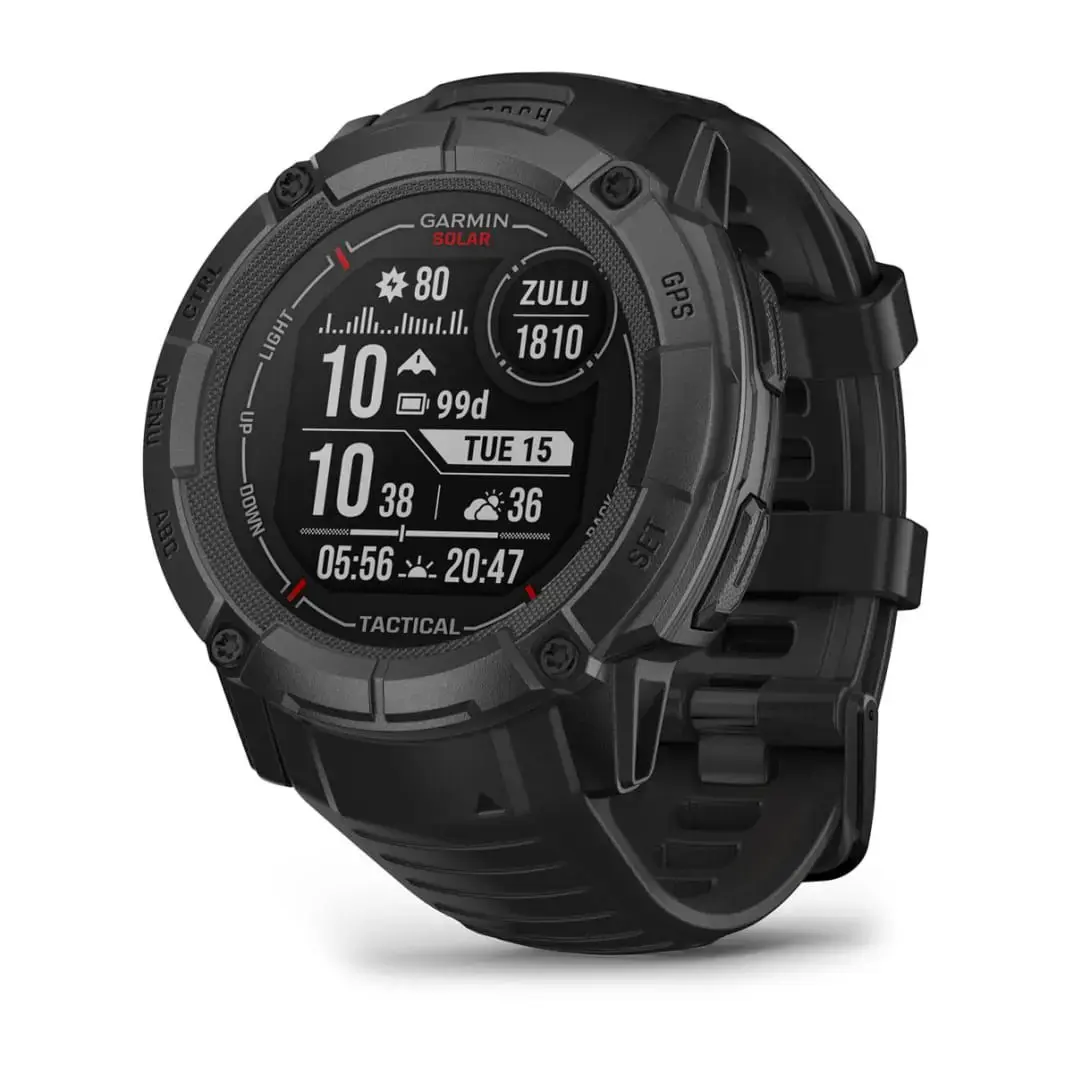 Instinct 2X, Solar, Tactical Edition, Black, WW