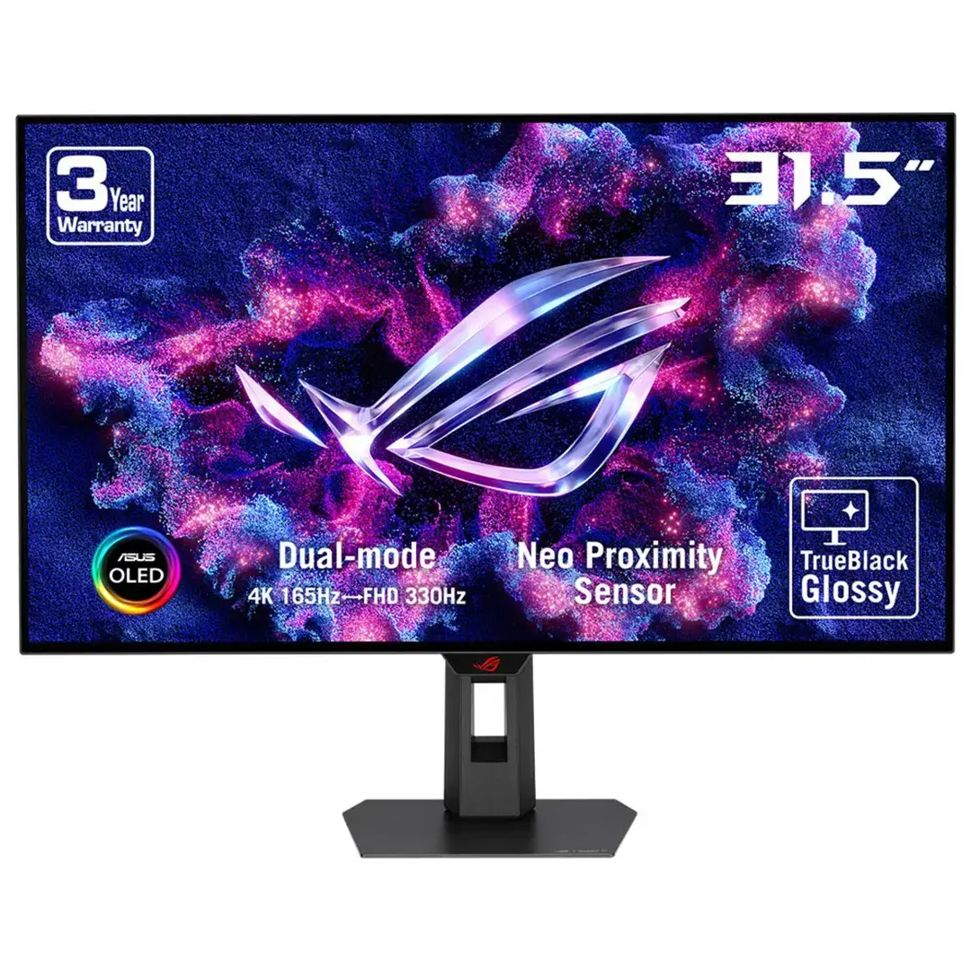 Monitor ASUS 31.5 " 3840 x 2160 pixels 4K Ultra HD Native aspect ratio 16:9 OLED Flat 90LM0BX0-B01371