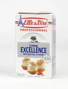 Plakama grietinėlė  EXCELLENCE, 35,1% riebumo, 1l