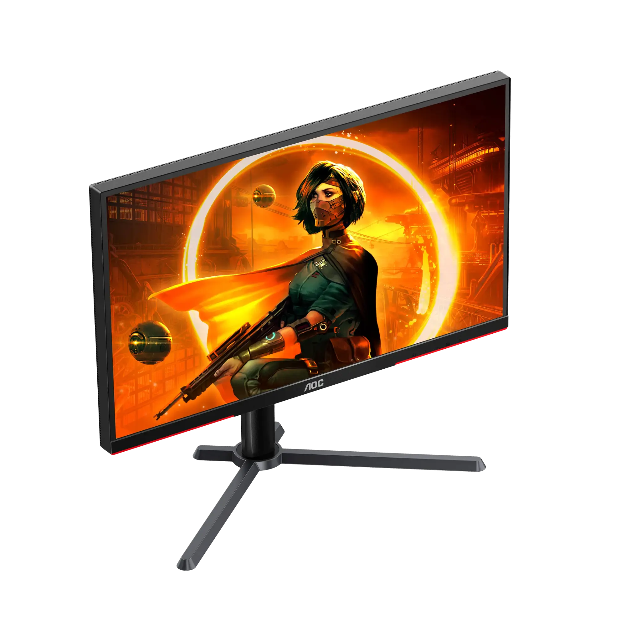 AOC G3 Q27G3XMN/BK, 68.6 cm (27"), 2560 x 1440 pixels, 2K Ultra HD, LED, 5 ms, Black