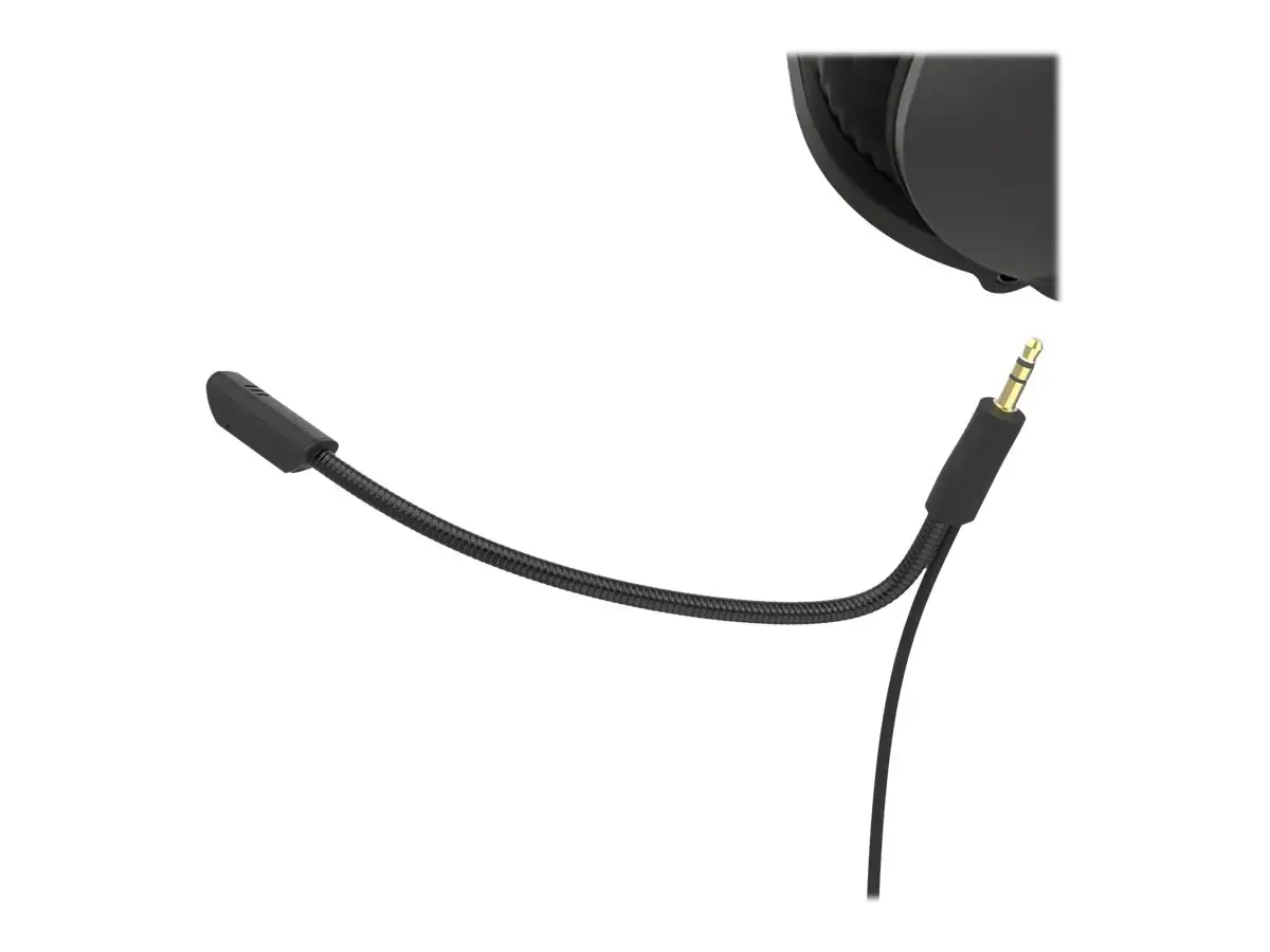 "Koss" ausinės SB42 USB laidinės, ant ausų, su mikrofonu, A tipo USB, juodos/pilkos spalvos