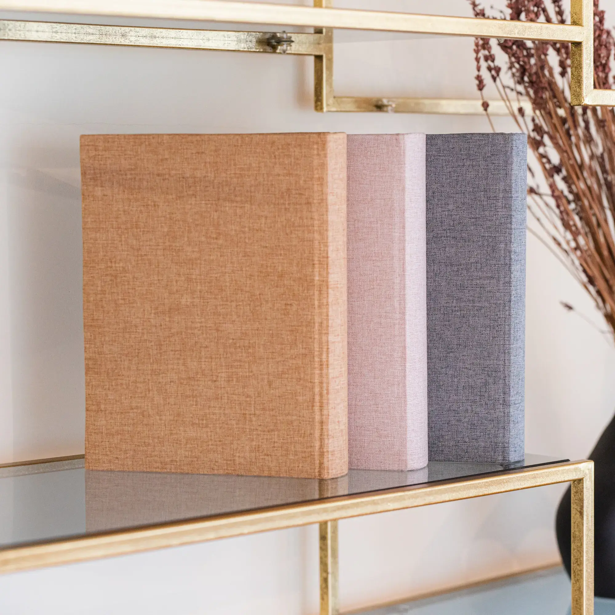 Albumas B 10x15/200M drobė, rožinė