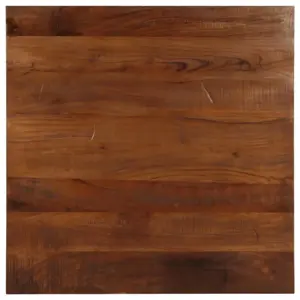 Stalviršis, 80x80x2,5cm, perdirbta mediena, kvadratinis
