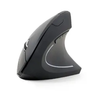 GEMBIRD MUSW-ERGO-01 Gembird Ergonomiška belaidė optinė pelė MUSW-ERGO-01, 1600 DPI, USB, juoda