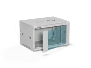 ALANTEC Racking cabinet 19" 6U 600x450, Grey FLAT PACK