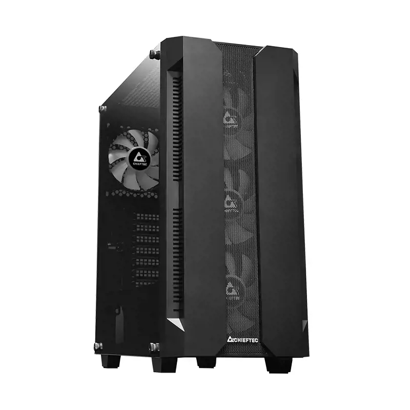 CHIEFTEC Hunter žaidimų šasi ATX Black