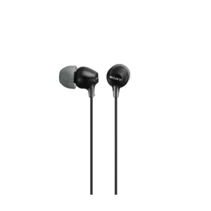 "Sony MDR-EX15AP", laidinis, 8-22000 Hz, skambučiai/muzika, 3 g, ausinės, juodos spalvos