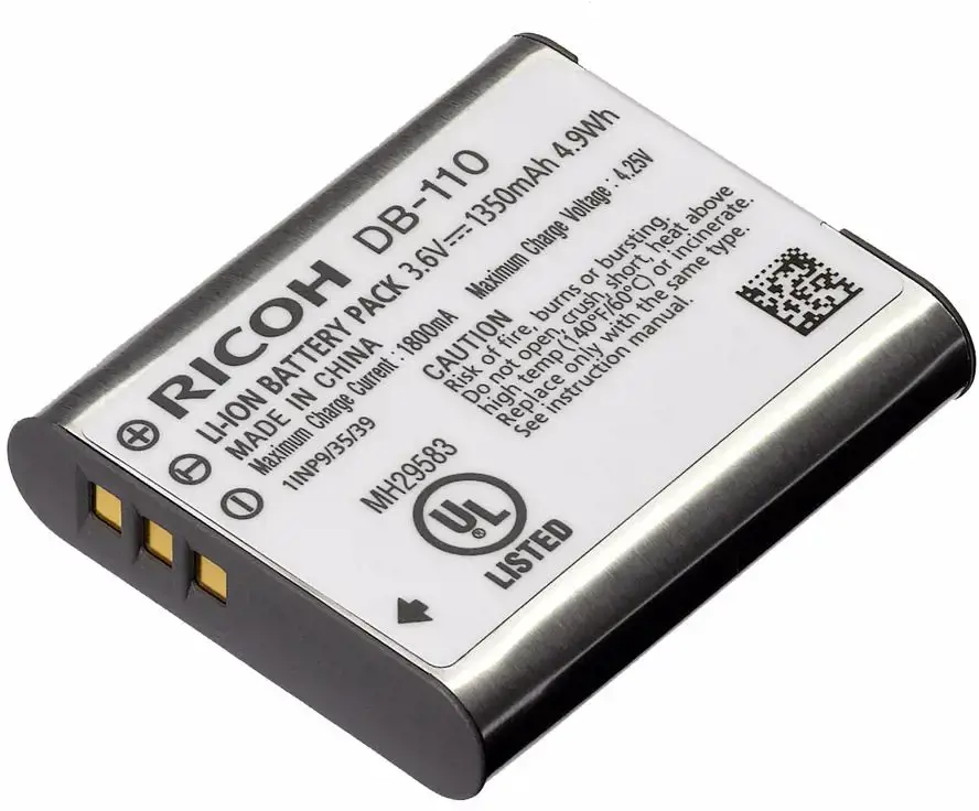 Ricoh DB-110, Ricoh, Lithium-Ion (Li-Ion)