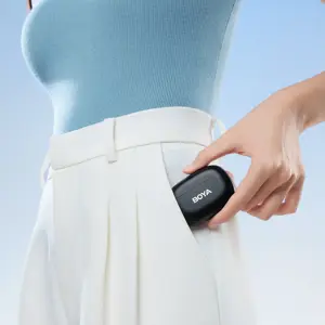 Boya wireless microphone mini-12 Lightning/USB-C, black
