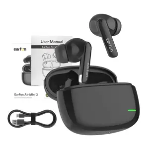 Ausinės "TWS EarFun AirMini2" (juodos spalvos)