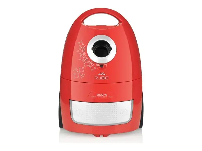 ETA Dulkių siurblys Rubio ETA049190010 Dulkių siurblys su maišeliu, galia 850 W, dulkių talpa 2 l, raudonos spalvos