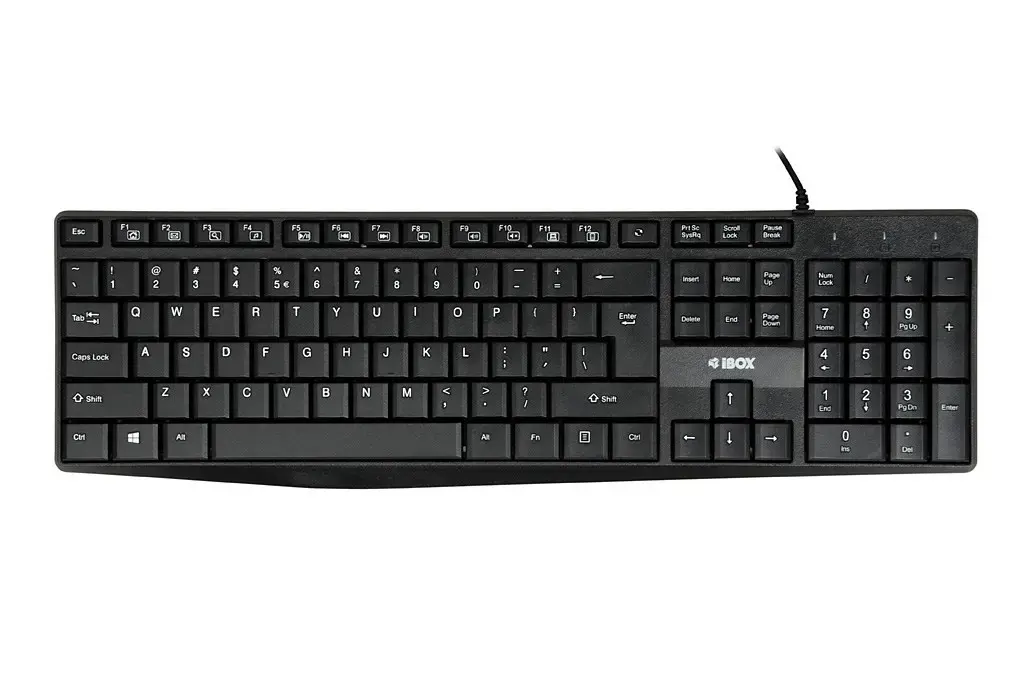 iBOX Eris USB Keyboard, Black