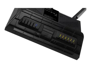 ASUS 4G-AX56, "Wi-Fi 6" (802.11ax), dviejų dažnių (2,4 GHz / 5 GHz), Ethernet LAN, 3G, juodas, stalinis maršrutizatorius