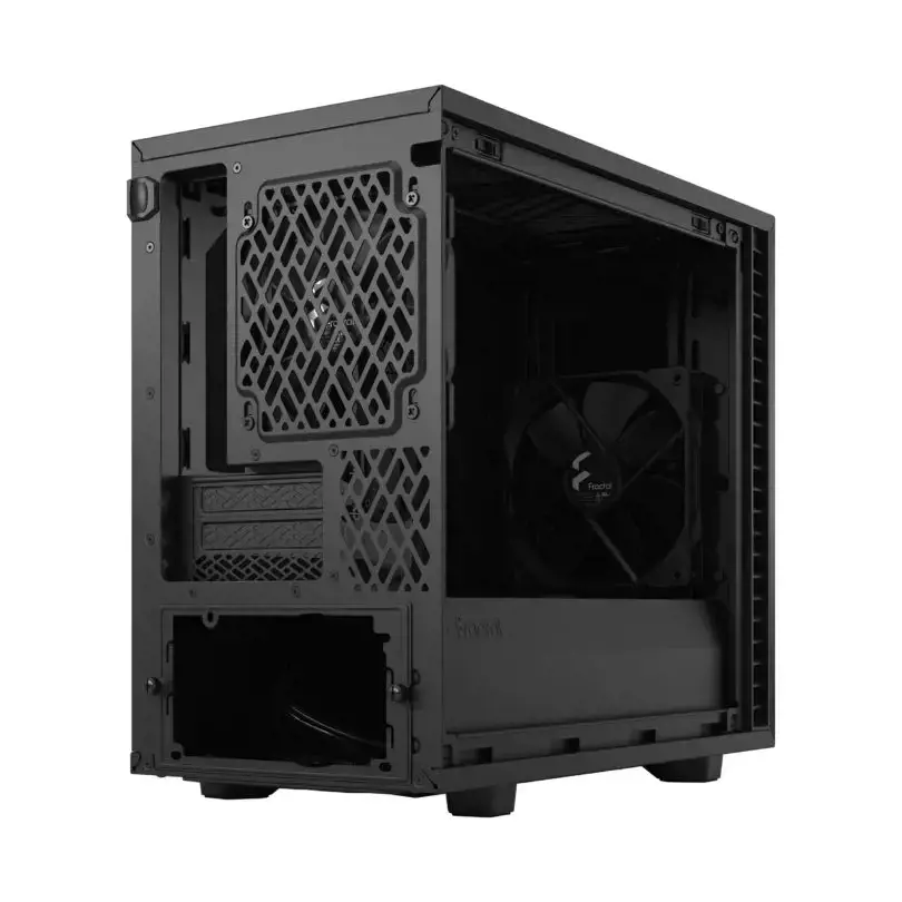 Fractal Design Define 7 Nano Black TG Light Tint, Mini ITX, Mini-DTX, maitinimo šaltinis pridedamas Ne