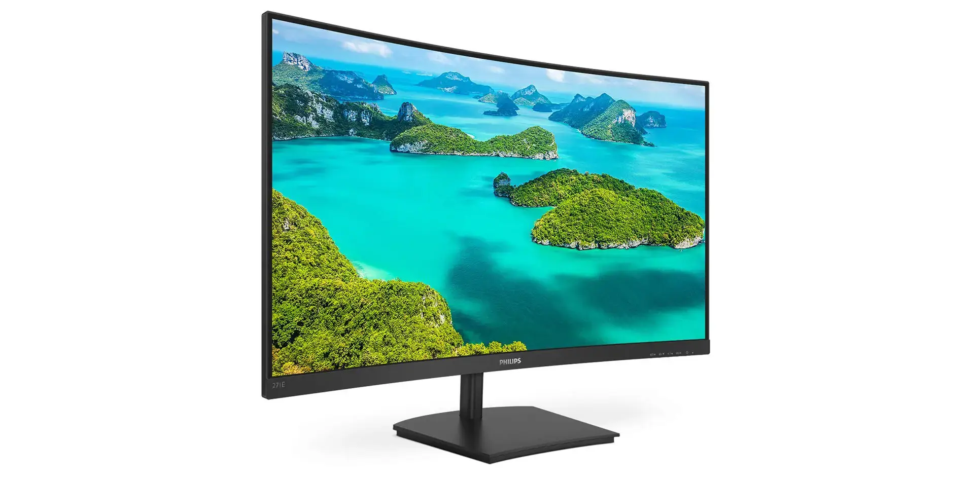Monitorius Philips E Line 271E1SCA/00, 68.6 cm (27"), 1920 x 1080 pixels, Full HD, LCD, 4 ms, Black