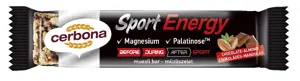 Dribsnių batonėlis CERBONA Sport Energy,  su sėklomis, vaisiais ir magniu, 35g