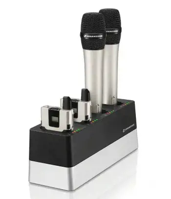 SENNHEISER CHG 4N EU, 4 KRYPČIŲ ĮKROVIKLIS, SKIRTAS SL RANKINIAM IR SL KORPUSO PAKETAMS, SUDERINAMAS SU IPV4/6 TINKLU, ĮSKAITANT MAITINIMO BLOKĄ