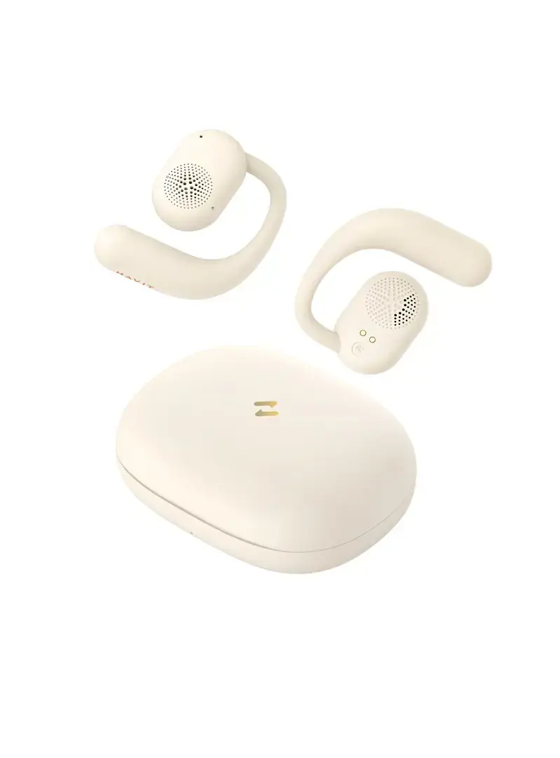Havit OWS914 - TWS wireless headphones (beige)