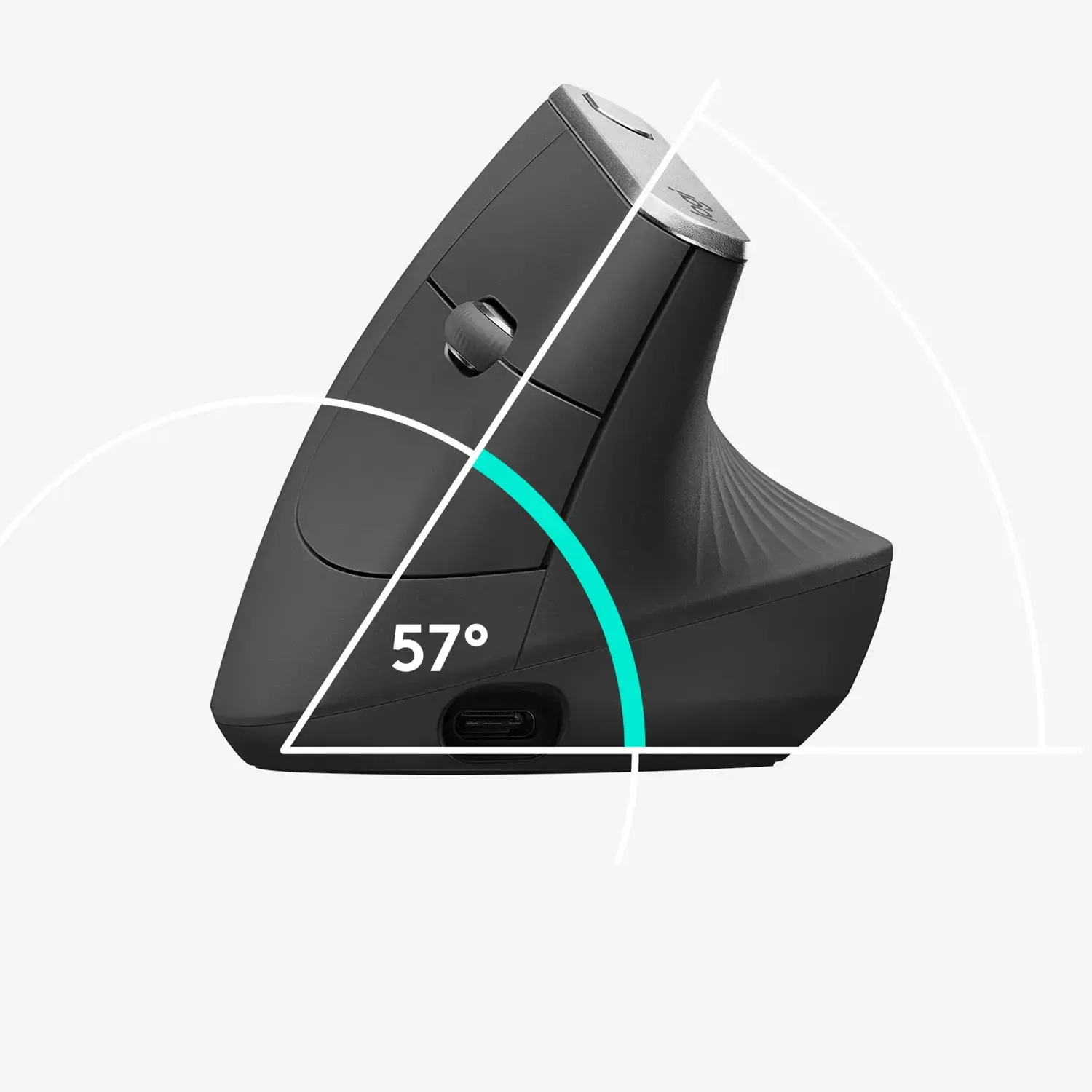 "LOGITECH MX Vertical Advanced Ergonomic Mouse" - GRAPHITE - EMEA
