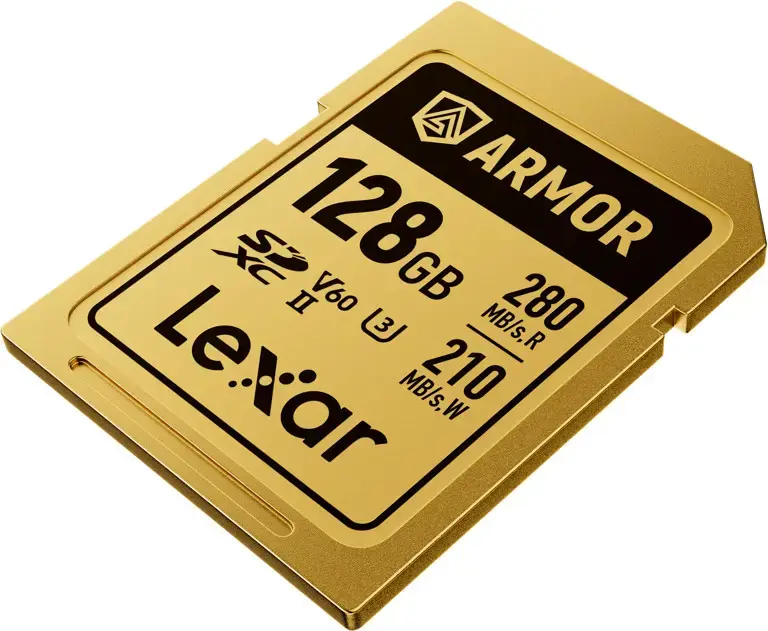Lexar memory card SDXC 128GB Armor Gold UHS-II U3