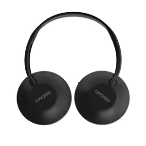 "Koss" belaidės ausinės KPH7 su mikrofonu, "Bluetooth", juodos spalvos