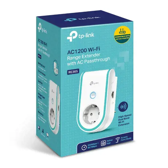 "TP-Link AC1200 Wi-Fi" diapazono ilgintuvas su AC pralaidumu, tinklo kartotuvas, 3048 m, 867 Mbit/s, 10 100 Mbit/s, Windows 10, Windows 2000, Windows 7, Windows 8, Windows 8.1, Windows 98SE, Windows NT, Windows..., Internet Explorer 11, Firefox 12.0, Chrome 20.0, Safari 4.0
