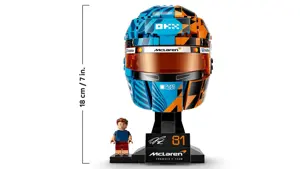 LEGO EDITIONS 43017 McLaren Mastercard F1 Team Oscar Piastri Helmet