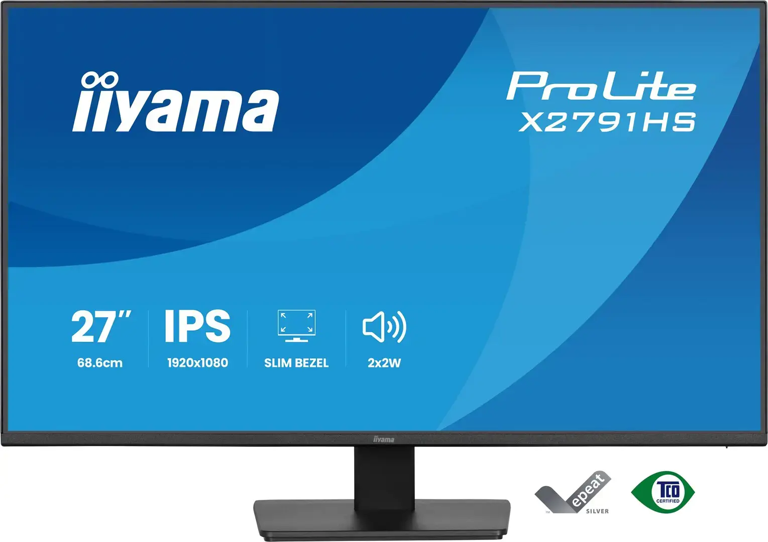 iiyama ProLite X2791HS-B1 computer monitor 68.6 cm (27") 1920 x 1080 pixels Full HD LED Black
