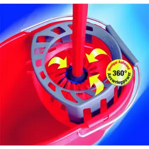 Kibiras su valytuvu "Vileda Torsion Power
