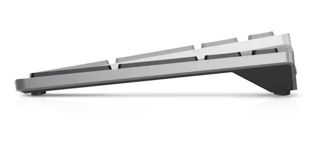 DELL KB700, pilno dydžio (100%), "Bluetooth", QWERTY, pilka