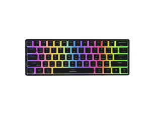 Genesis THOR 660 G2 | Gaming keyboard | Wireless/Wired | US | Black | 2.4 GHz, Bluetooth, USB | Lin…