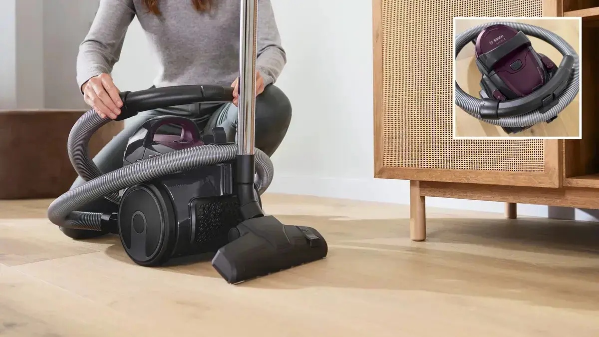 "Bosch" BGC05AAA1, sausas, be maišelio, HEPA, cikloninis, 78 dB, pilkas