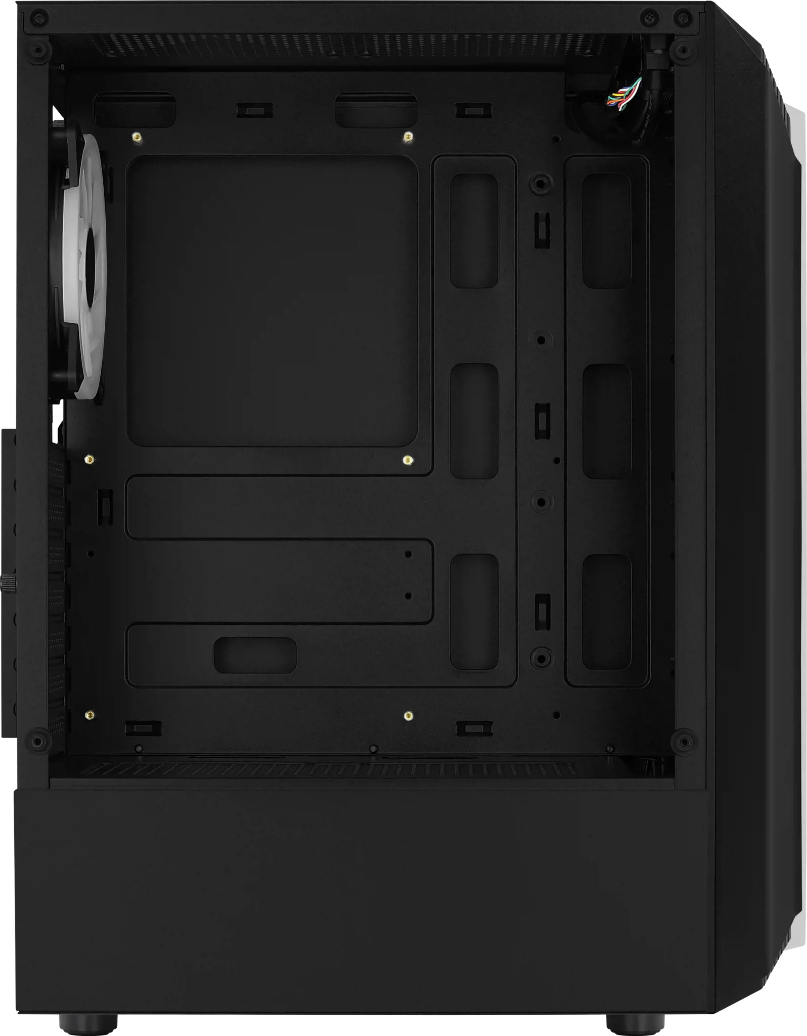 AEROCOOL PGS BIONIC-G-BK-v2 RGB - Kompiuterio korpusas