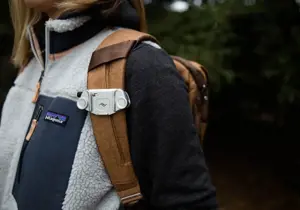 "Peak Design" fotoaparato spaustukas Capture Clip V3, sidabrinis