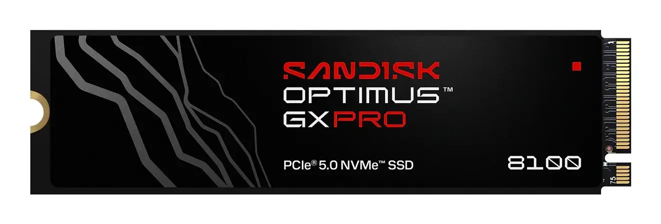 SanDisk Optimus GX PRO 8100 1 TB M.2 PCI Express 5.0 NVMe TLC 3D NAND