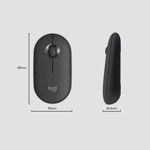 "LOGITECH Slim Wireless Keyboard and Mouse Combo MK470" - GRAPHITE - JAV - INTNL - INTNL