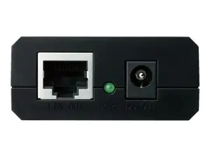 TP-Link TL-POE10R v4, IEEE 802.3, IEEE 802.3ab, IEEE 802.3af, IEEE 802.3u, juoda, maitinimas, FCC, CE, 5, 9, 12 V, 0-40 °C