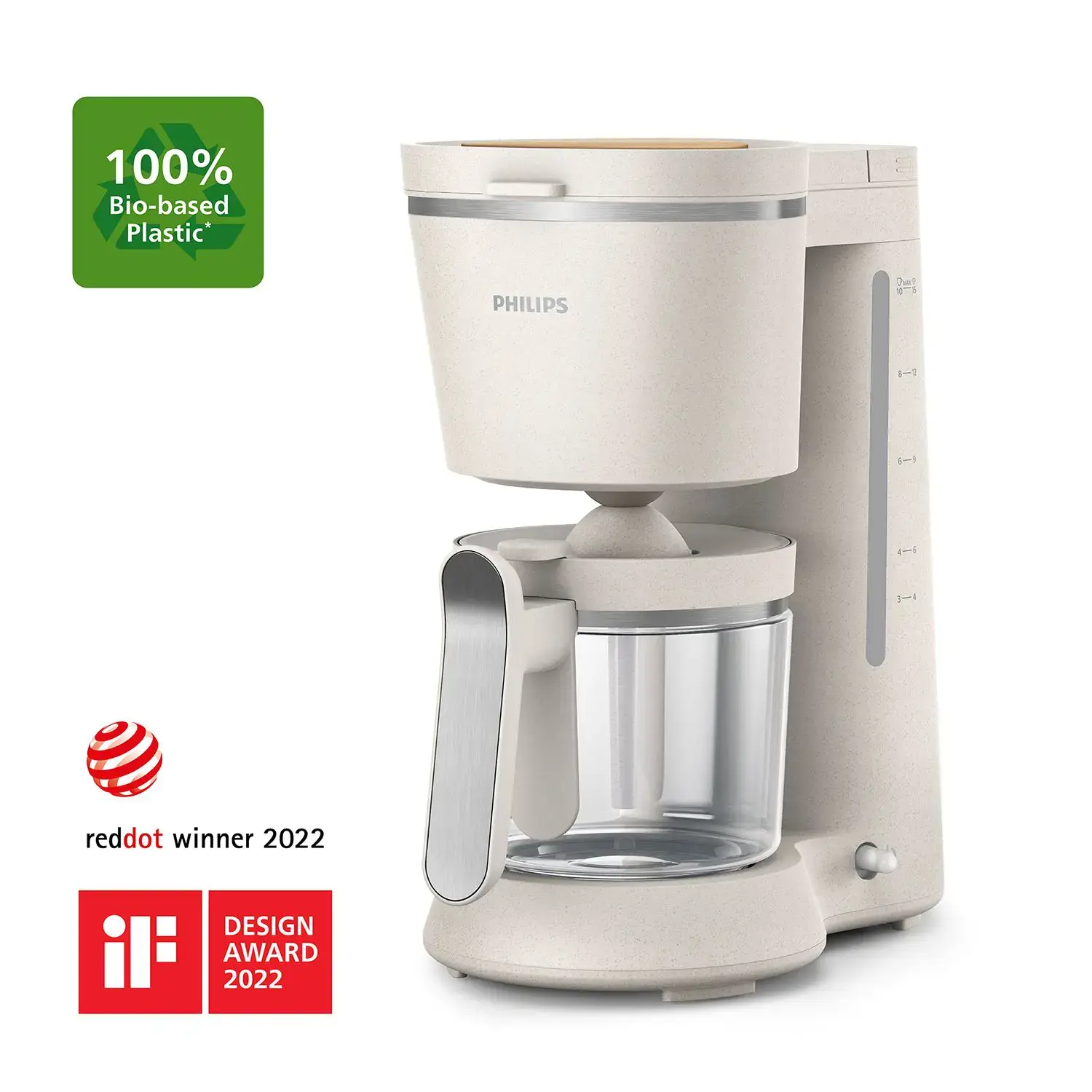Kavos aparatas Philips HD5120/00, 1,2 litrai, 1000 W, Balta, Fully-auto