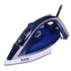 "Tefal Ultimate Pure FV6812E0", garų lygintuvas, 2 m, 260 g/min, mėlynas, sidabrinis, 50 g/min, 0,2…