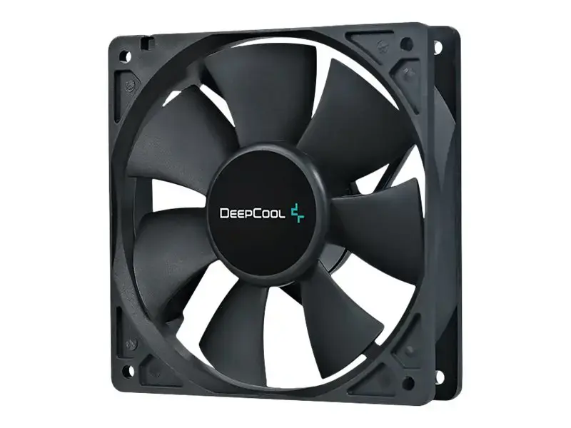 "DeepCool XFAN120", ventiliatorius, 12 cm, 1300 aps/min, 23,7 dB, 43,56 cfm, juodas