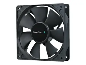 "DeepCool XFAN120", ventiliatorius, 12 cm, 1300 aps/min, 23,7 dB, 43,56 cfm, juodas
