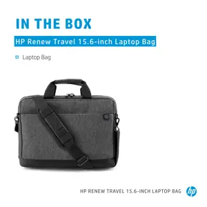 HP Renew Travel 15,6 colių nešiojamojo kompiuterio krepšys, kuprinė, 39,6 cm (15,6"), 510 g