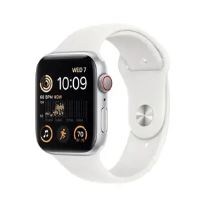 Apple Watch SE MNQ23UL/A 44 mm, GPS (palydovinė), "Retina LTPO OLED", Jutiklinis ekranas, Širdies r…