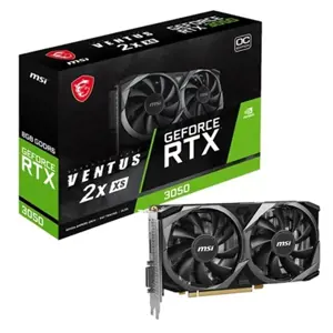 Vaizdo plokštė MSI NVIDIA GeForce RTX 3050 8 GB GDDR6 128 bitų PCIE 4.0 8x Dual Slot Fansink 1xDVI-…
