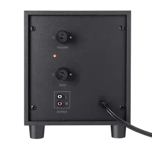 "Trust Avora 2.1", 2.1 kanalai, 9 W, kompiuteris, juoda, 2 krypčių, 9 W